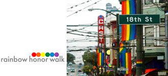 Rainbow Honor Walk