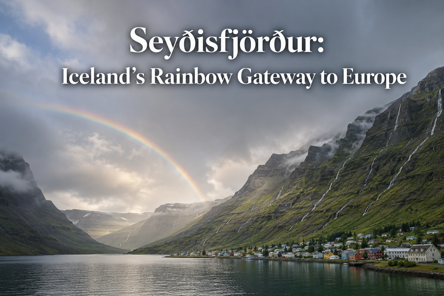 Seyðisfjörður: Iceland’s Rainbow Gateway to Europe