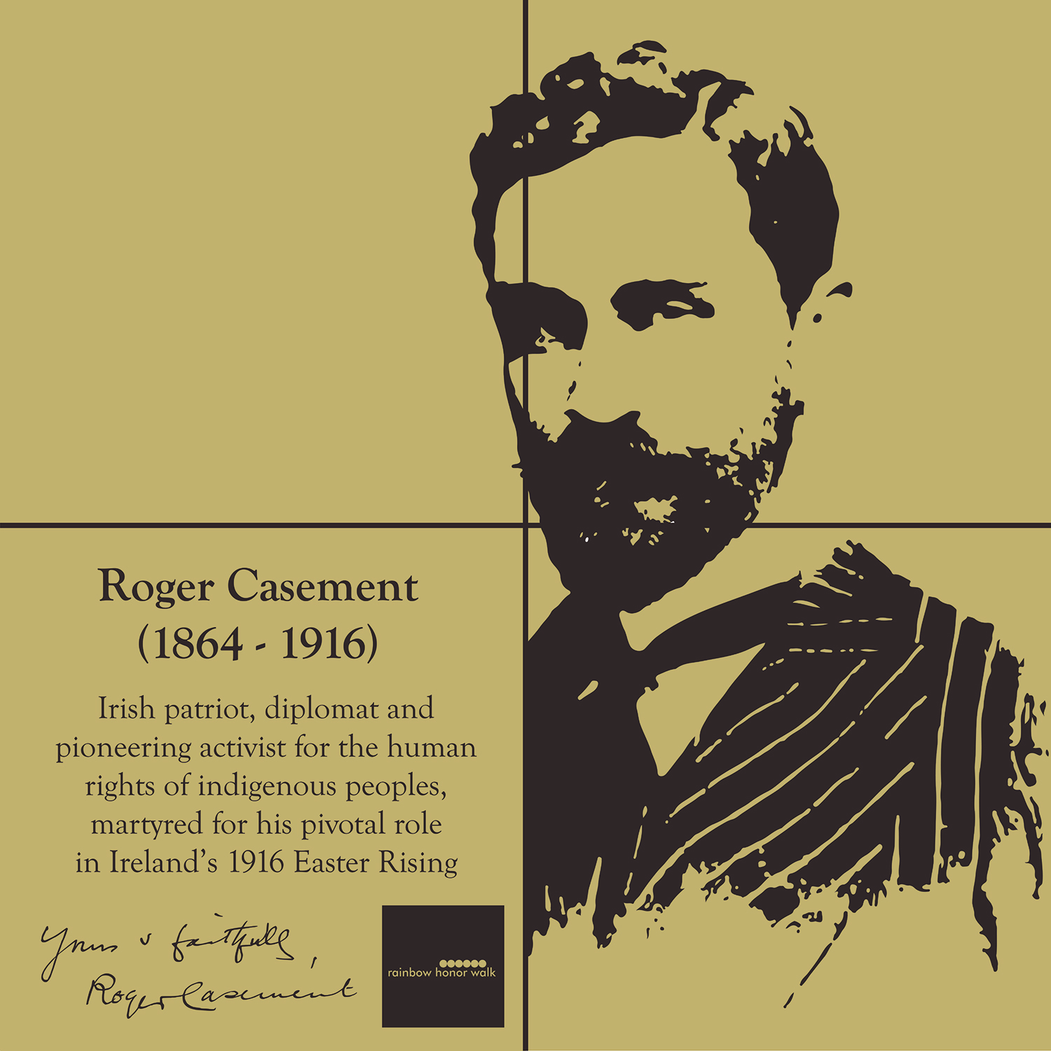 RogerCasement Placa